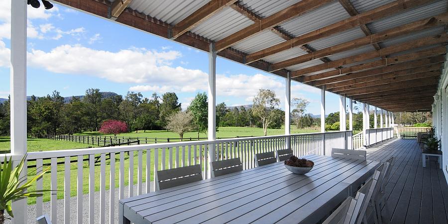 View from the verandah